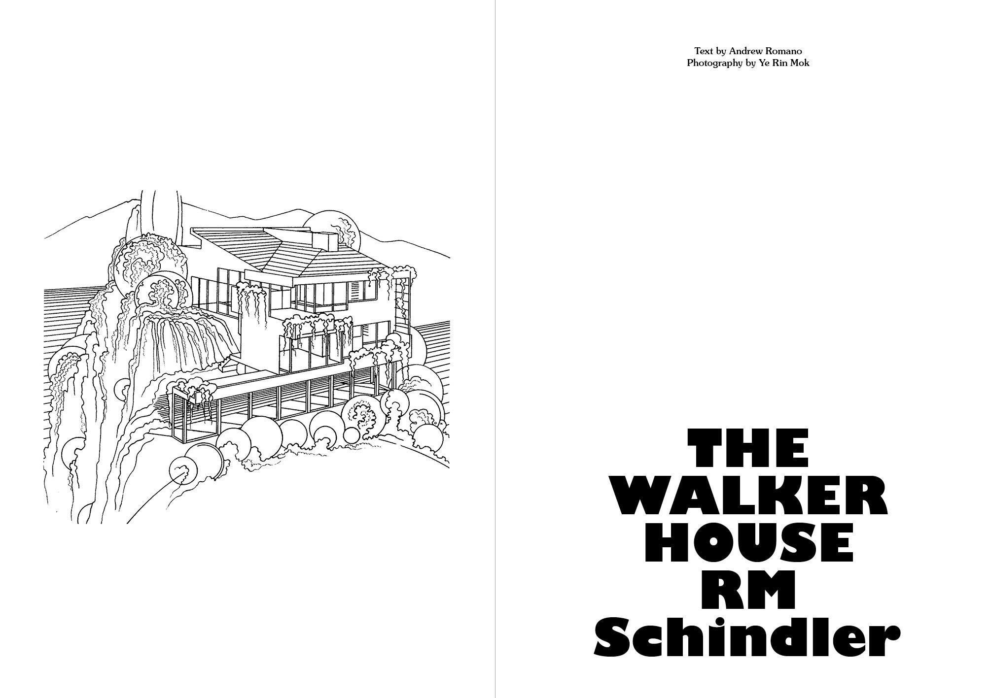 The Walker House RM Schindler interior page