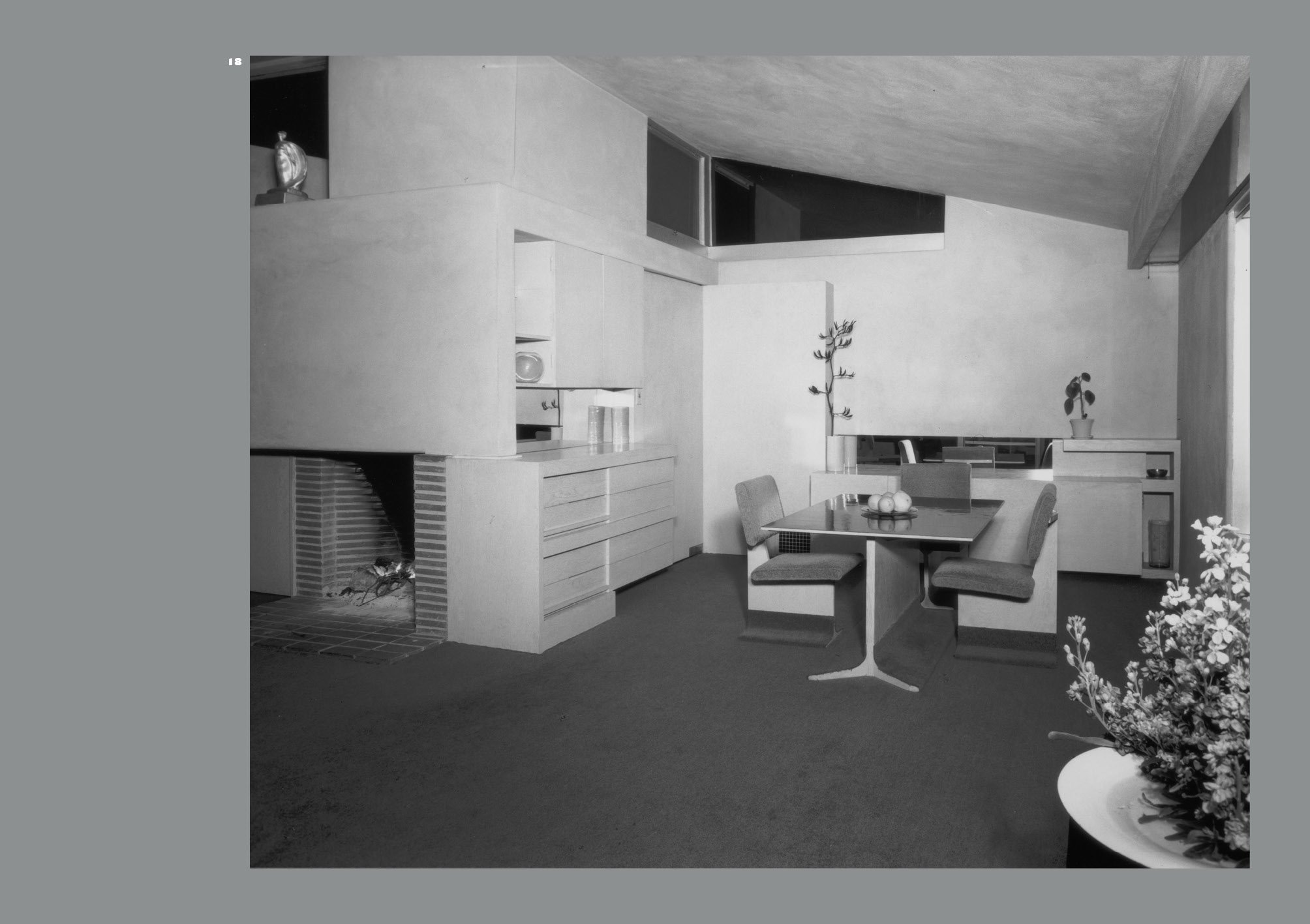 The Walker House RM Schindler interior page