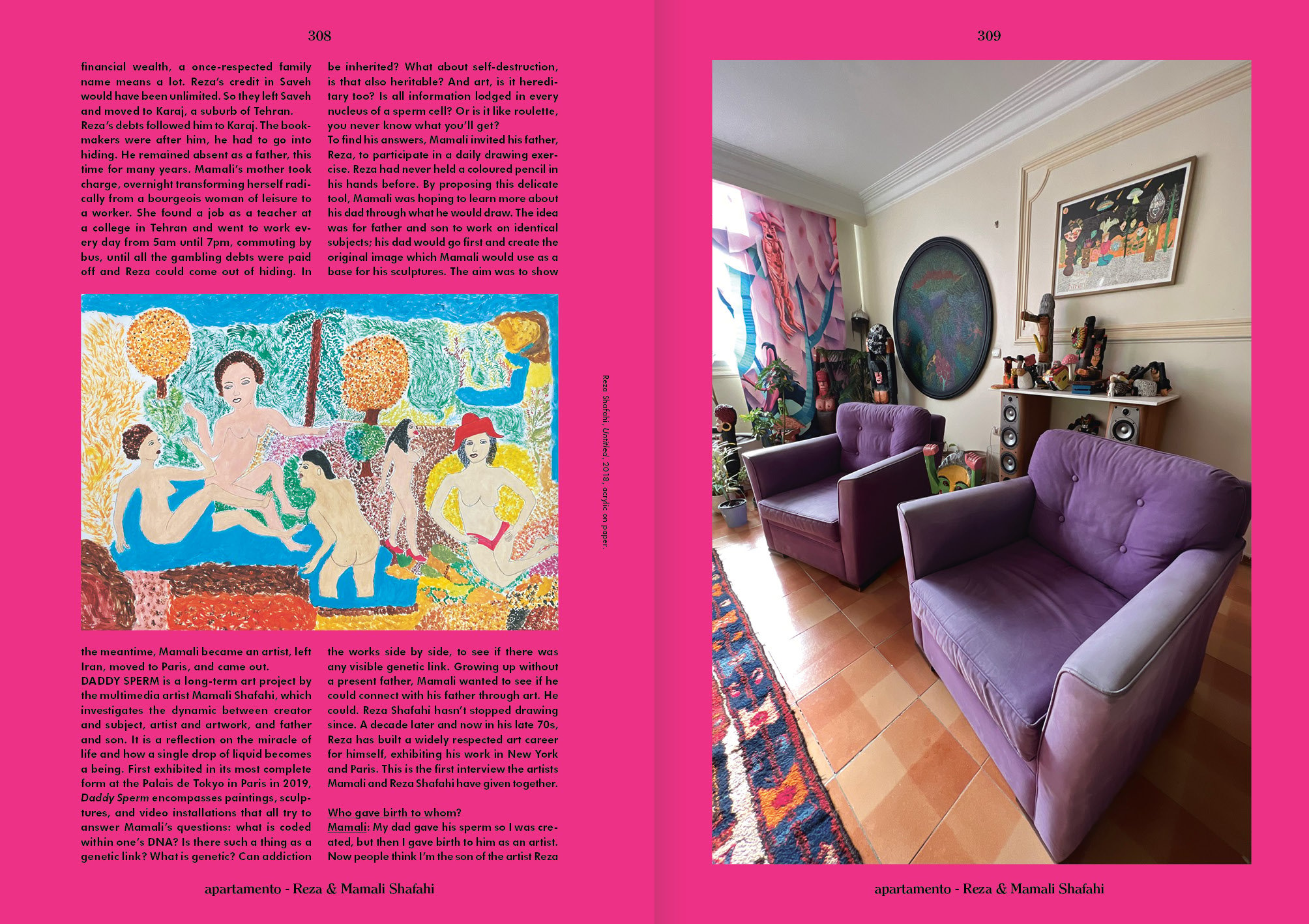 Apartamento Magazine - Reza Shafahi, the Diary of a Gambler: New York City exhibition and book launch