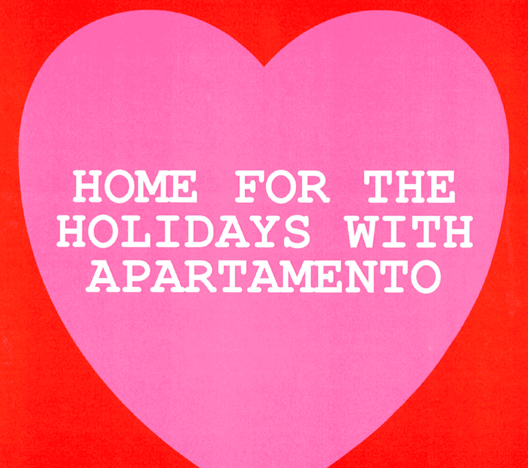 Home for the holidays with Apartamento!