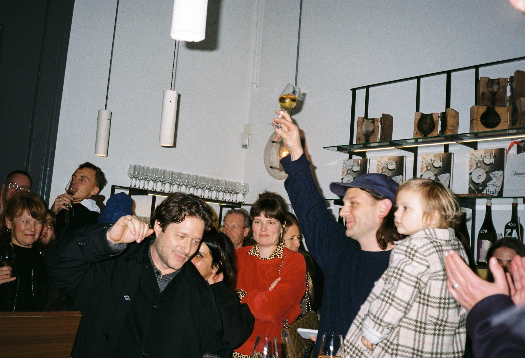 Apollo:</p>A book launch and a party