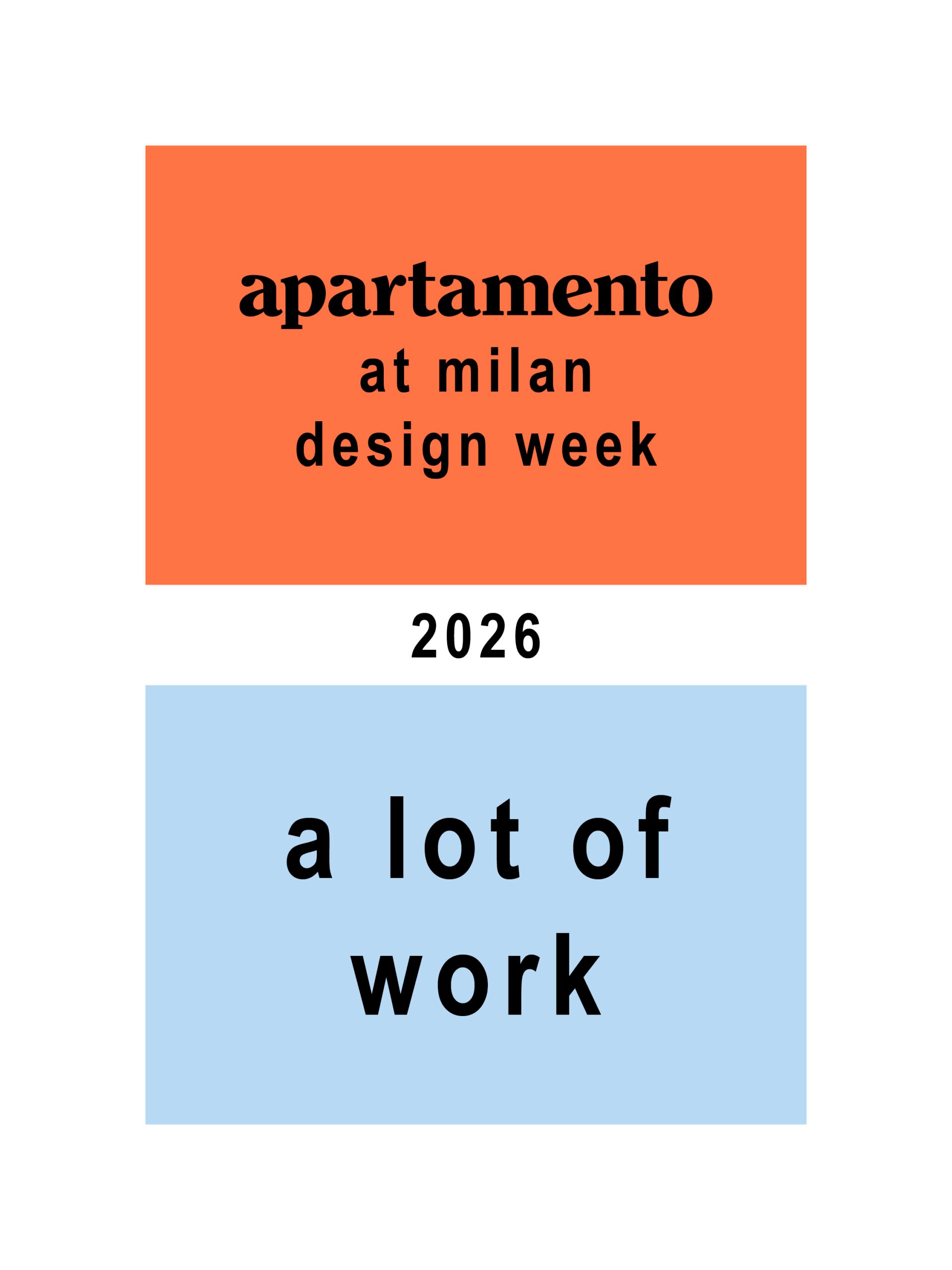 Apartamento Magazine - Apartamento Bookshop <p> Milan Design Week 2026
